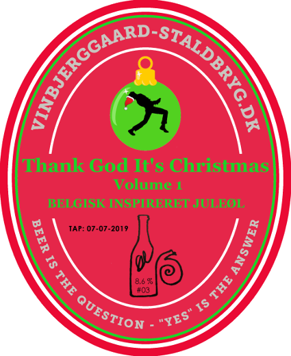 Thank God It's Christmas etikette